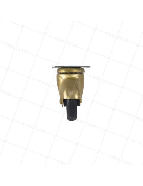 Ruota D'ARREDAMENTO RETRO PIVOTANTE A Piastra DIAMETRO 50 - S27PL 40