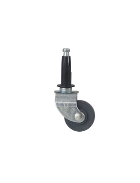 Ruota D’AMEUBLEMENT PIVOTANTE A ROD DIAMETRO 30 MM CARICO 15 KG - S40PP 30