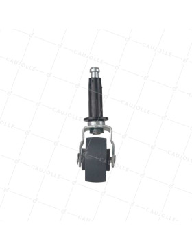 Ruota D’AMEUBLEMENT PIVOTANTE A ROD DIAMETRO 30 MM CARICO 15 KG - S40PP 30