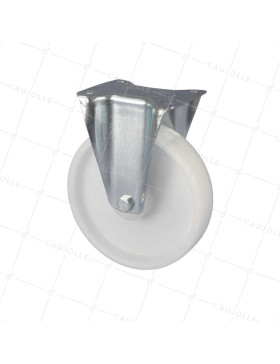 Ruota FISSA DI MANUTENZIONE IN POLIPROPILENE DIAMETRO 200 MM CARICO 200 KG - S75N 200 • Caujolle