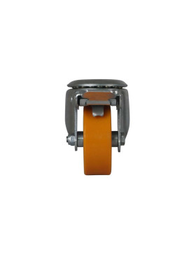 Ruota DI CRIC PER AUTO DIAMETRO 80 MM A FRENO CARICO 225 KG - S74 O 80 SFPU AF