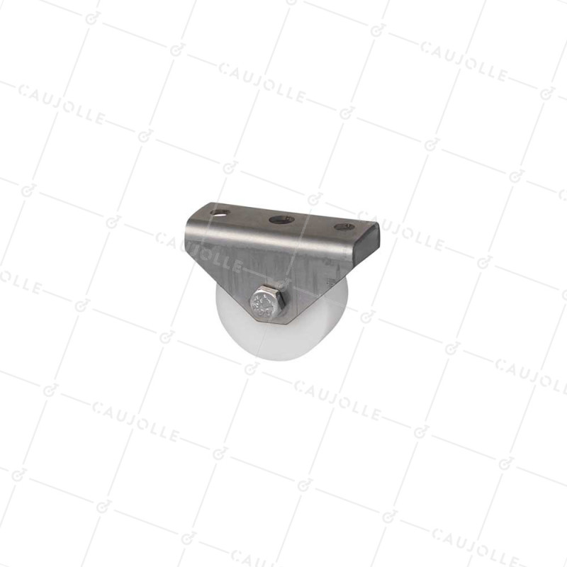 RUOTA DI GUIDA LINEARE INSENSIBILE ALLA CORROSIONE DIAMETRO 30 MM CARICO 100 KG - S86 30 INOX 304