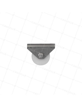 RUOTA DI GUIDA LINEARE INSENSIBILE ALLA CORROSIONE DIAMETRO 30 MM CARICO 100 KG - S86 30 INOX 304
