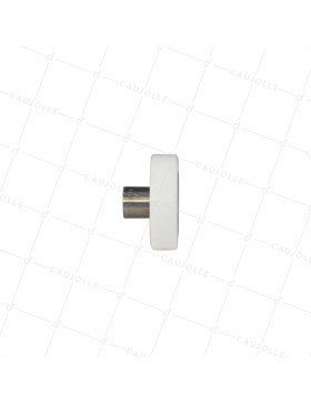 RUOTA DI GUIDA LINEARE LINEARE IN POM DIAMETRO 42 MM CON ASSE FILETTATO M6 INOX 304