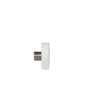 RUOTA DI GUIDA LINEARE LINEARE IN POM DIAMETRO 42 MM CON ASSE FILETTATO M6 INOX 304
