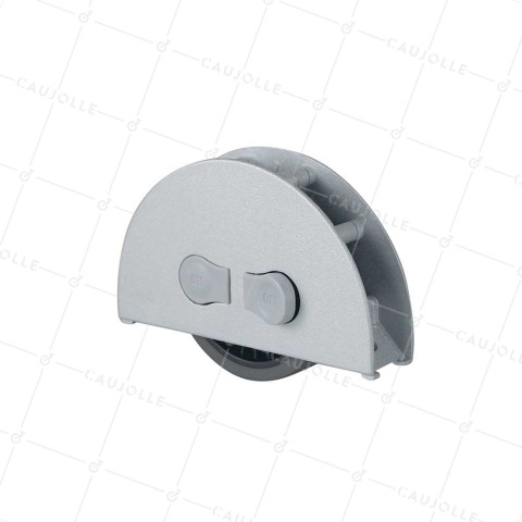 Ruota INCASSO PER PORTA SCORREVOLE IN LEGNO LARGHEZZA 18 MM CARICO 80 KG - NAPO 18 • Caujolle