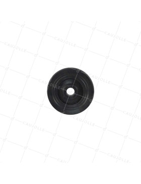Ruota POLIPROPILENE NERO DIAMETRO 48 MM CARICO 30 KG ASSE 8 MM - S2400P 50 A8 NERO
