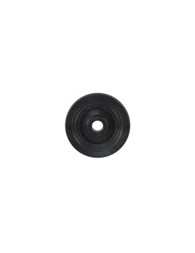 Ruota POLIPROPILENE NERO DIAMETRO 48 MM CARICO 30 KG ASSE 8 MM - S2400P 50 A8 NERO