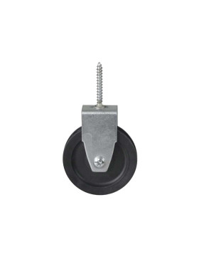 PULEGGIA CON TIRAFONDO PER CAVO DI 8 MM DIAMETRO 70 MM CARICO 60 KG - PTF70B
