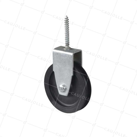 PULLEY A VITE PER CAVO DI 8 MM DIAMETRO 70 MM CARICO 60 KG - PTF70B • Caujolle