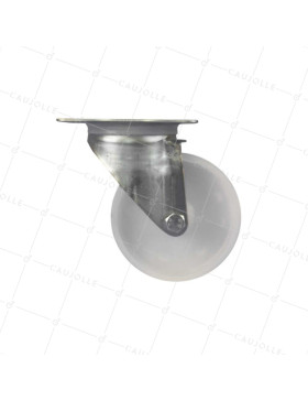 Ruota RINFORZATA PER MANUTENZIONE IN NYLON DIAMETRO 125 MM CARICO 180 KG -S2N 125R