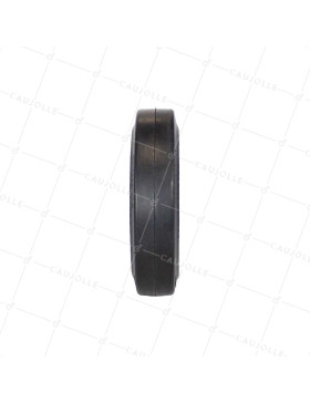 FRENO ACCIAIO GOMMA CONTINENTALE ELASTICO DIAMETRO 200 MM CARICO 400 KG - ANELLO CONTI ELASTICO 200/50-140