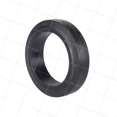 FRENO ACCIAIO GOMMA CONTINENTALE® ELASTICO DIAMETRO 200 MM CARICO 400 KG - ANELLO CONTI ELASTICO 200/50-140 • Caujolle