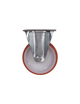 Ruota FISSA DI MANUTENZIONE IN NYLON/POLIURETANO DIAMETRO 150 MM CARICO 300 KG - S75NP 150
