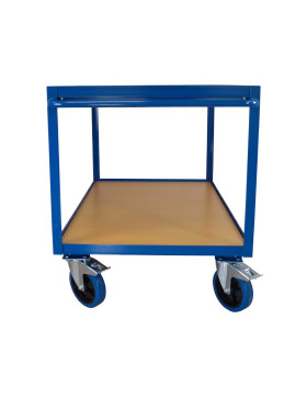 CARRELLO DA NEGOZIO Ruota ANTI MACCHIE CARICO 300 KG PIANO 1200X800
