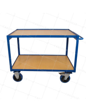 CARRELLO DA NEGOZIO Ruota ANTI MACCHIE CARICO 300 KG PIANO 1200X800