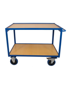 CARRELLO DA NEGOZIO Ruota ANTI MACCHIE CARICO 300 KG PIANO 1200X800