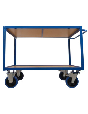 CARRELLO DA NEGOZIO Ruota ANTI MACCHIE CARICO 300 KG PIANO 1200X800