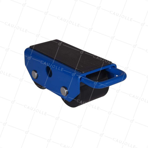 PIANO RULLANTE 2,5 TONNELLATE 2 RUOTE FISSE • Caujolle
