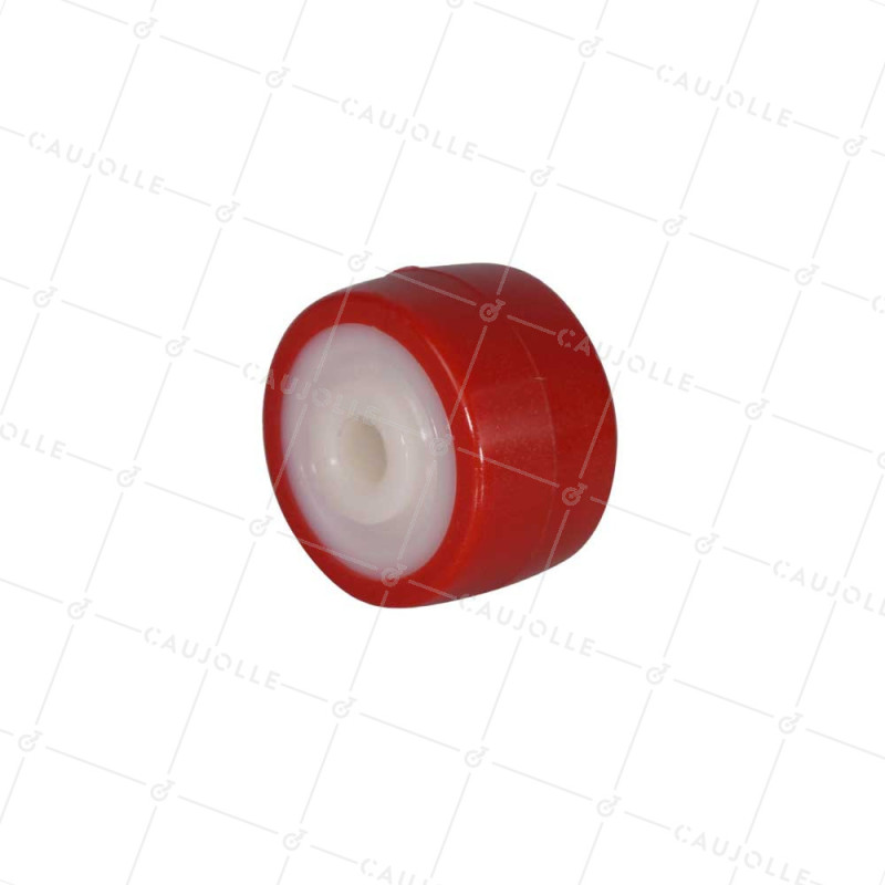 Ruota NYLON POLIURETANO DIAMETRO 60 MM CARICO 120 KG - S2450BP60