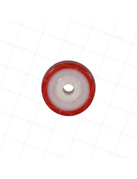 Ruota NYLON POLIURETANO DIAMETRO 60 MM CARICO 120 KG - S2450BP60
