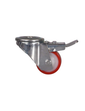 Ruota DI MANUTENZIONE BASSA ALTEZZA 87 MM DIAMETRO 60 MM CARICO 120 KG - S06NP60