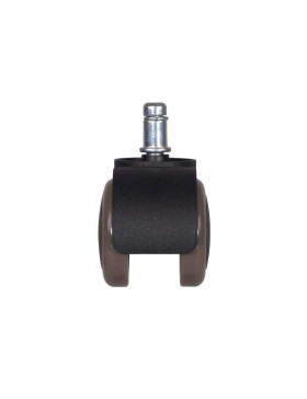 Ruota SEDILE DA UFFICIO DIAMETRO 50 MM NON MACCHIOSO CON ASTA LISCIA DI 11 MM CARICO 50 KG - S49C50 TL11