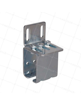 FISSAGGIO MURALE PER RAIL PER PORTA SCORREVOLE DA GARAGE 650 KG - MEZZO FIX 4.4.4 • Caujolle