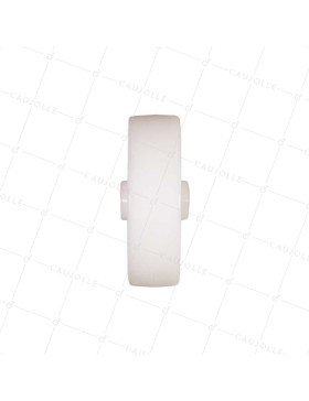 Ruota IN NYLON DIAMETRO 100 MM CARICO 175 KG PER ASSE DI 12 MM SENZA Cuscinetto - S2450 100/30 LM40 L12 AF