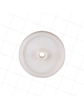 Ruota IN NYLON DIAMETRO 100 MM CARICO 175 KG PER ASSE DI 12 MM SENZA Cuscinetto - S2450 100/30 LM40 L12 AF