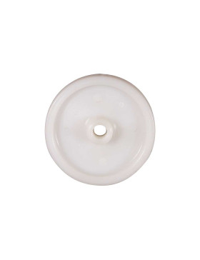 Ruota IN NYLON DIAMETRO 100 MM CARICO 175 KG PER ASSE DI 12 MM SENZA Cuscinetto - S2450 100/30 LM40 L12 AF