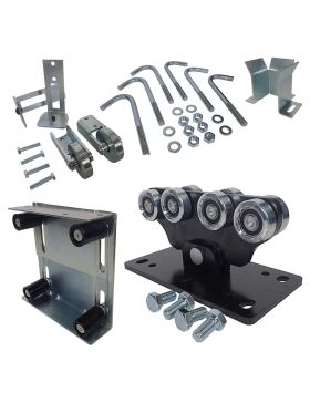 KIT COMPLETO SENZA RAIL PER CANCELLO AUTOPORTANTE TAGLIA MEDIA