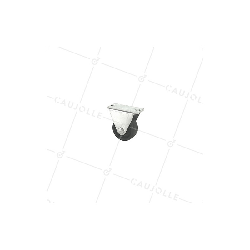Ruota FISSA IN POLIPROPILENE ECO DIAMETRO 25MM CARICO 10KG - S17PP 25