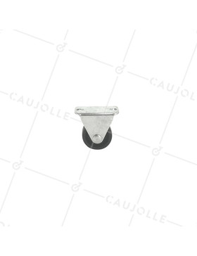 Ruota FISSA IN POLIPROPILENE ECO DIAMETRO 25MM CARICO 10KG - S17PP 25
