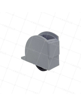 Ruota PER LETTO LATO DESTRO DIAMETRO 40 MM CARICO 50 KG - NEMO DESTRO DX • Caujolle
