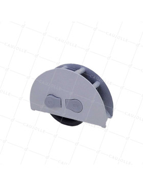 Ruota INCASSO PER PORTA SCORREVOLE IN LEGNO LARGHEZZA 25 MM CAPACITÀ 80 KG - NAPO 25 • Caujolle
