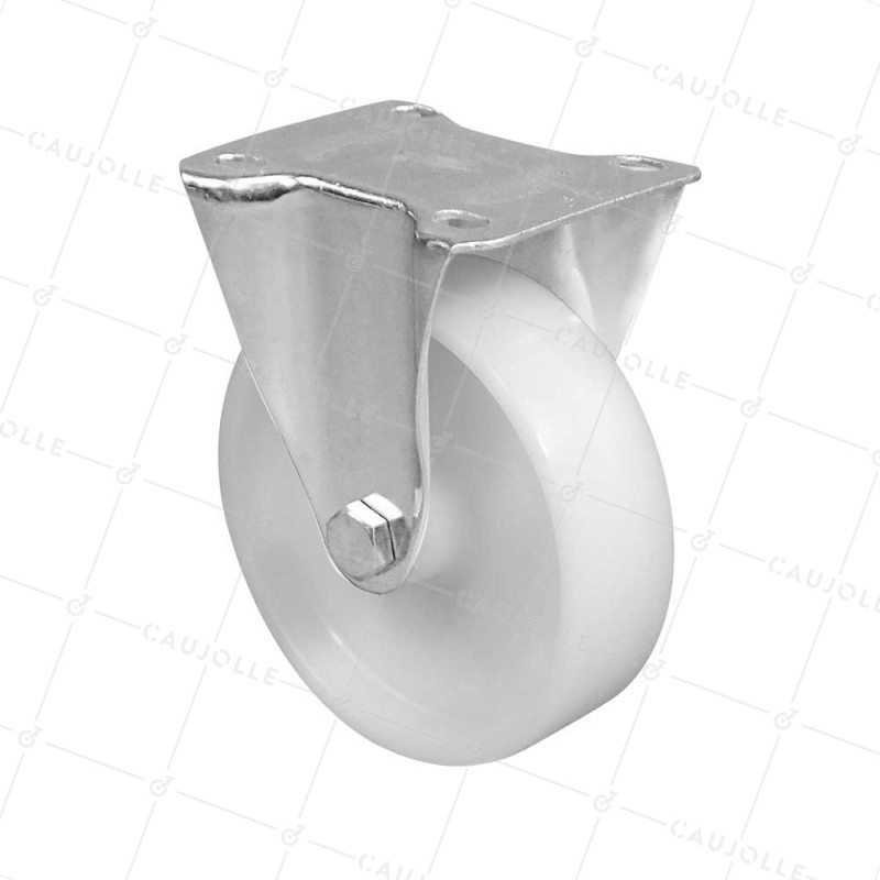 Ruota DI MANUTENZIONE IN NYLON DIAMETRO 125 MM CARICO 125 KG - S7N 125L