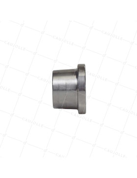 Ruota DI WAGONNET IN ACCIAIO DIAMETRO 55 MM PER RAILS DI 25 MM CARICO 160 KG ASSE 16 MM
