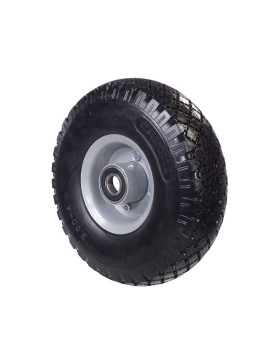 Ruota DI Carrello a mano FORTE CARICO INCREVABILE TUTTO TERRE DIAMETRO 260 MM ASSE 20 MM - S4000T B20