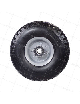 Ruota DI Carrello a mano FORTE CARICO INCREVABILE TUTTO TERRE DIAMETRO 260 MM ASSE 20 MM - S4000T B20