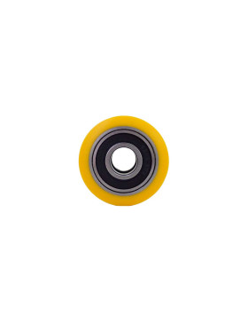 Ruota DI TRANSPALETTE DIAMETRO 50 MM CARICO 130 KG ASSE 15 MM SFERE - GTP 50/40 LM40 RB15