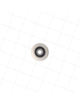 Ruota PORTA DOCCIA IN ACCIAIO INOSSIDABILE DIAMETRO 23 MM CARICO 10 KG