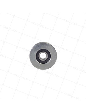 GALET DIAMETRO 40MM A GORGE RONDA DI 8 MM CON Cuscinetto ALESAGGIO 10 MM- GAGR 40/10 LM8 RB10 SENZA BOLLO