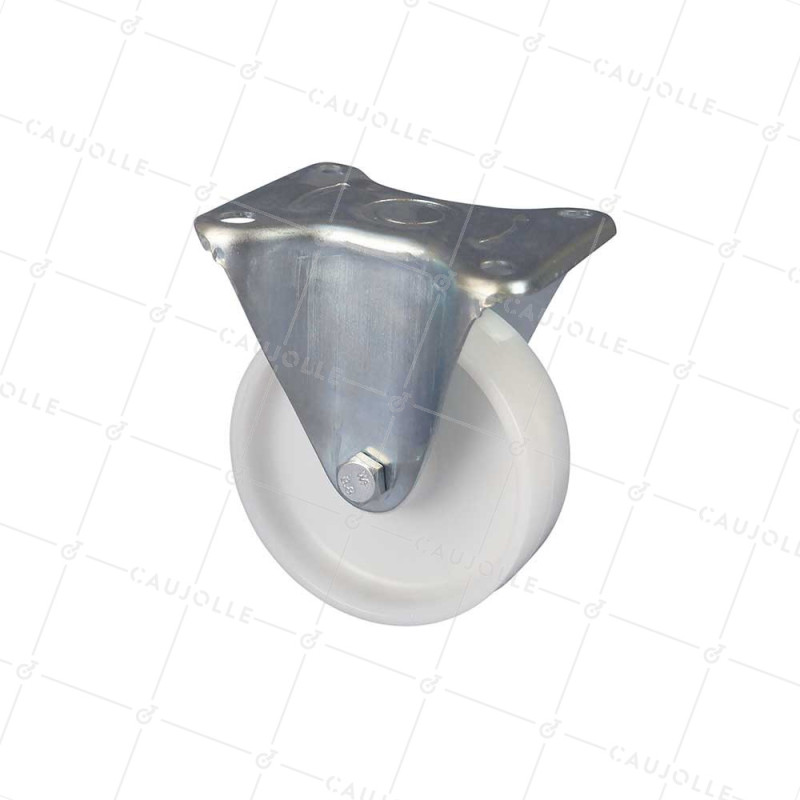 Ruota DI MANUTENZIONE IN NYLON DIAMETRO 125 MM CARICO 125 KG - S7N 125R