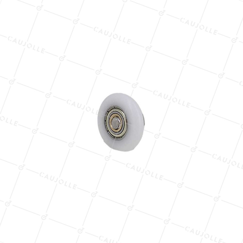 Ruota PORTA DOCCIA SPALLA FILETTATA DIAM 27/5.5 LM10 M6 + BOLLOTTINO