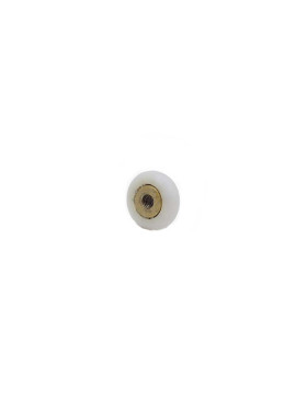 Ruota DI PORTA DOCCIA SPALLA E FILETTATO DIAMETRO 19X6 LUNGHEZZA MOBO 9MM SENZA BULLONE