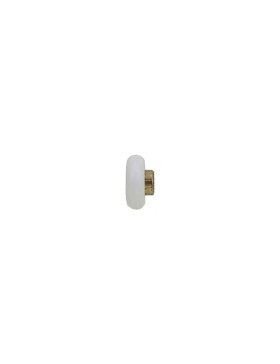 Ruota DI PORTA DOCCIA SPALLA E FILETTATO DIAMETRO 19X6 LUNGHEZZA MOBO 9MM SENZA BULLONE