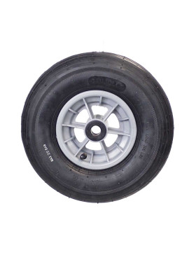 Ruota di carriola GONFIABILE DIAMETRO 325 MM CARICO 125 KG PER ASSE DI 20 MM - S1006P 6 POLLICI L20/74
