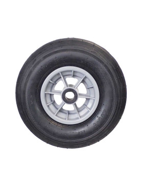 Ruota di carriola GONFIABILE DIAMETRO 325 MM CARICO 125 KG PER ASSE DI 25 MM - S1006P 6 POLLICI L25/74