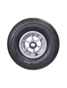 Ruota di carriola GONFIATA DIAMETRO 325 MM CARICO 125 KG PER ASSE DI 25 MM - S1006P 6 POLLICI L25/100